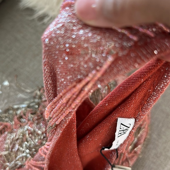 Zara Fringe Flapper Style Dress NWT Size Medium retail $119 - Picture 11 of 13